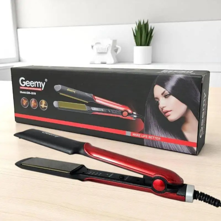 Geemy GM-2819 Ceramic Tourmaline Hair Straightener