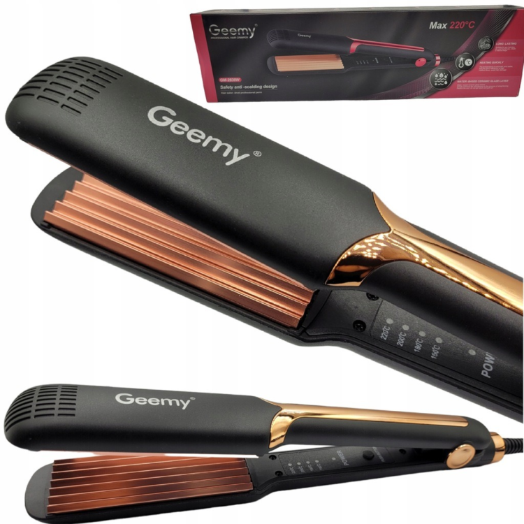 Geemy GM-2838W Professional Portable Hair Straightener Hair Iron