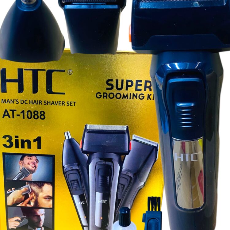 HTC AT-1088 3-in-1 Professional Super Grooming Kit