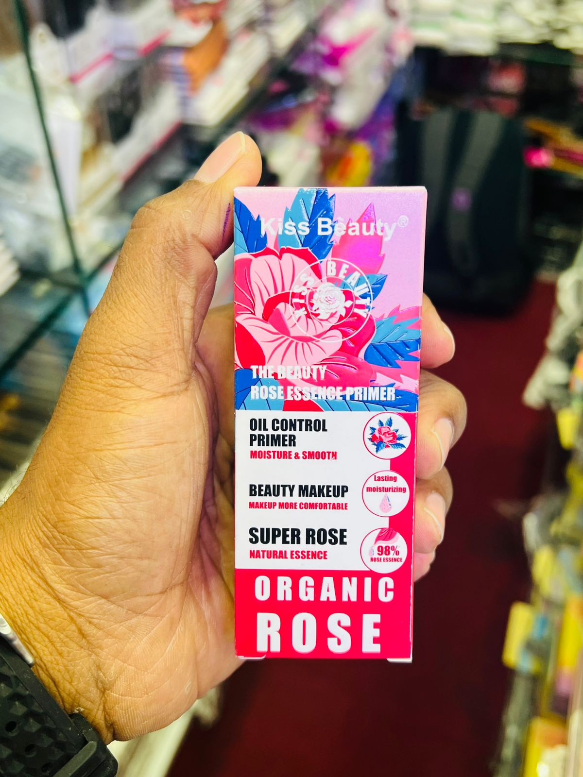 Kiss Beauty Rose Essence Primer