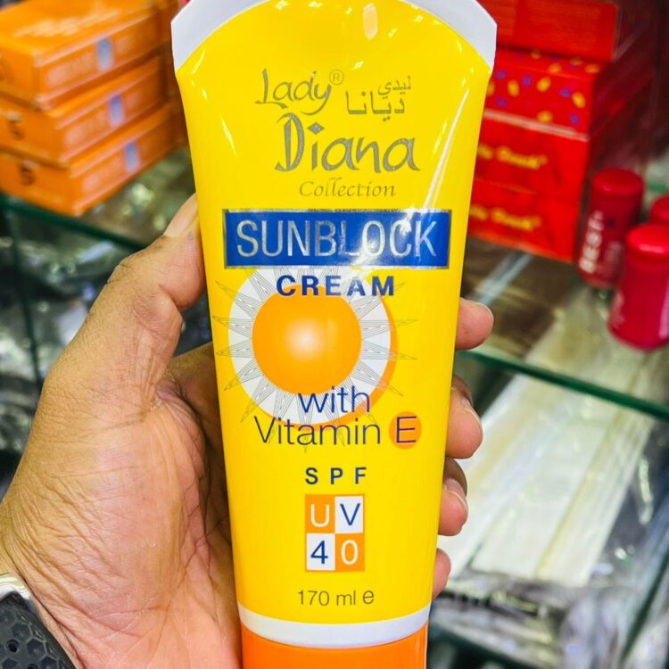 Lady Diana Sunblock Cream!